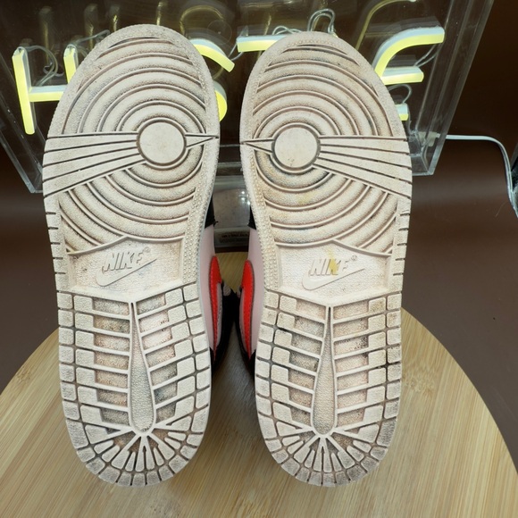 JORDAN 1 MID (PS) "ATMOSPHERE / INFRARED" SIZE 2Y - Picture 8 of 11